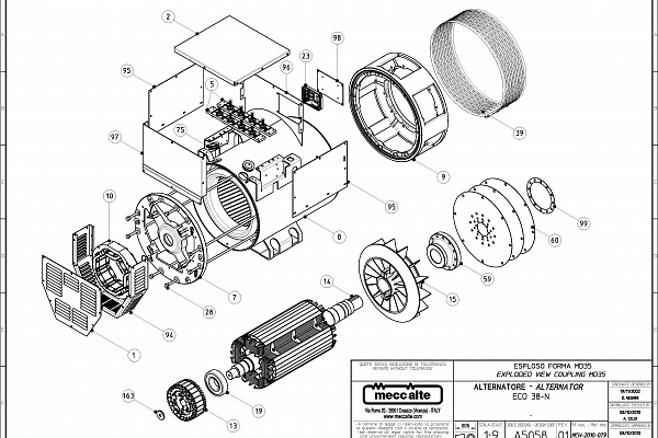 Mecc Alte ECO38-1S/4