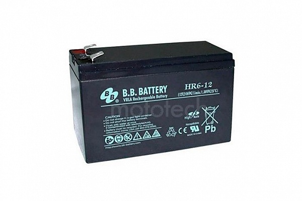 B.B.Battery HR 6-12