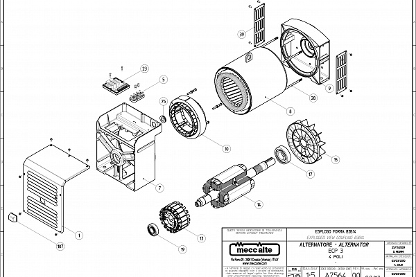 Mecc Alte ECP3-3L/4