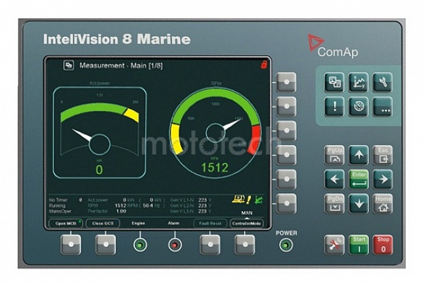 ComAp InteliVision 8 Marine