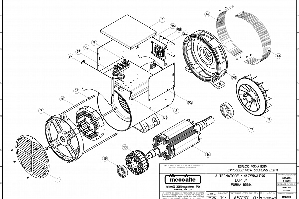 Mecc Alte ECP34-2S/4 A